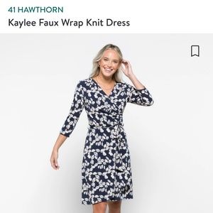 Stitchfix 41 hawthorn wrap dress size M NWT